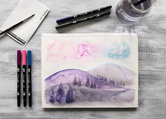 Watercoloring – Tips en trucs