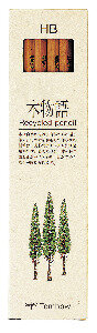 Recycled pencil Ki-Monogatari, set of 12, degree of hardness HB