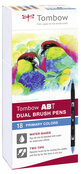 Tombow ABT Dual Brush Pen Set de 18 couleurs primaires