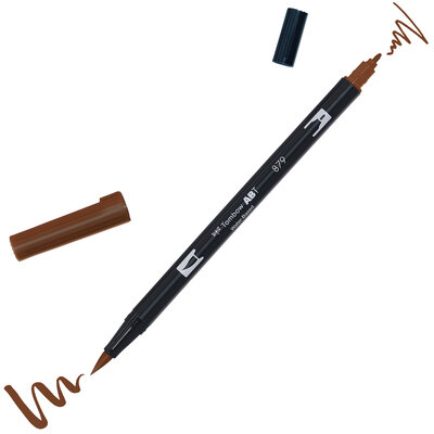 Tombow ABT Dual Brush Pen 879 brown