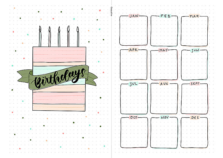 Bullet Journal – plan, track and keep an overview