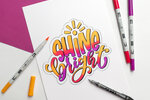 Tombow Sunny Lettering Set