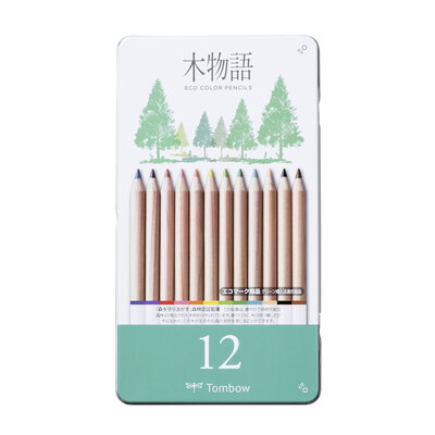 Ki-Monogatari Eco Farbstift, 12er Set