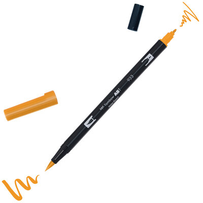 Tombow ABT Dual Brush Pen 933 orange