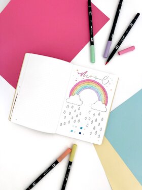 Mood Tracker Regenbogen