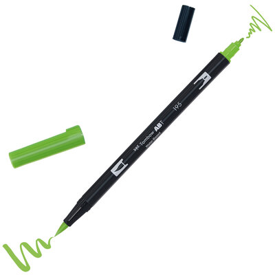 Tombow ABT Dual Brush Pen 195 light green