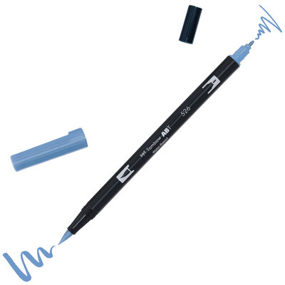 Tombow ABT Dual Brush Pen 526 true blue