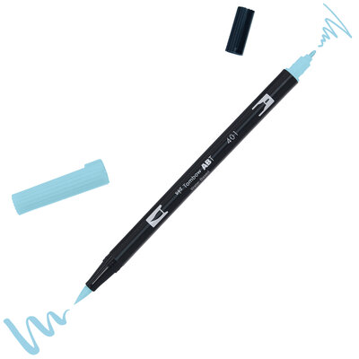 Tombow ABT Dual Brush Pen 401 bleu eau de source