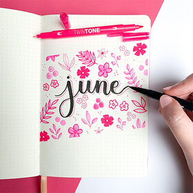 Bullet Journal Monat June