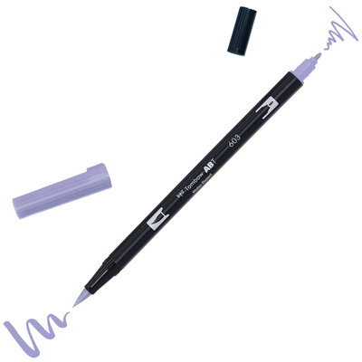 Tombow ABT Dual Brush Pen 603 periwinkle