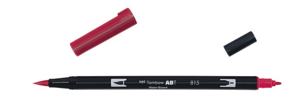 Tombow ABT Dual Brush Pen 815 cherry