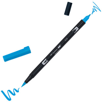 Tombow ABT Dual Brush Pen 515 light blue