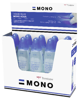 MONO aqua liquid glue set of 10