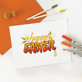 Lettering Happy Easter