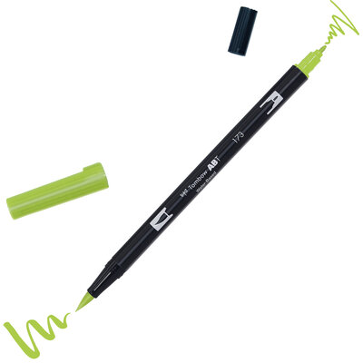 Tombow ABT Dual Brush Pen 173 willow green