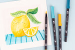 Tombow ABT Dual Brush Pen 6er Set Lemon Squeezy