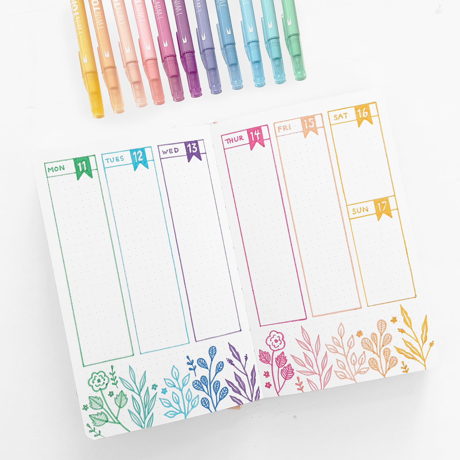 Fun Colorful Felt Tip Pen – The Fabulous Planner