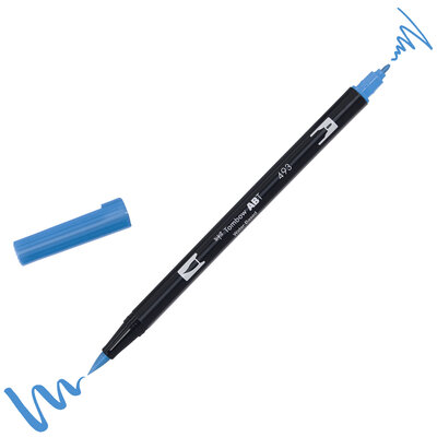 ABT Dual Brush Pen 493 reflex blue