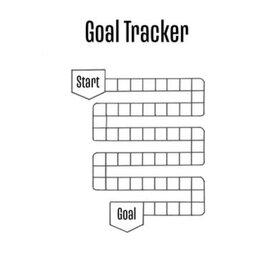 Bullet Journal Goal Tracker 1