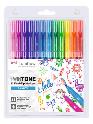 TwinTone 12er Pack Rainbow Colors