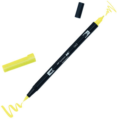 Tombow ABT Dual Brush Pen 062 pale yellow