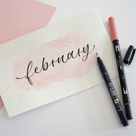 Lettrage February