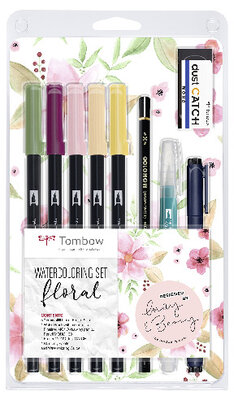 Watercoloring Set Floral