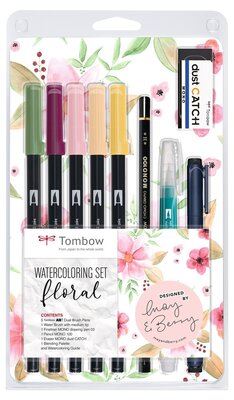 Watercoloring Set Floral