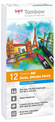 Tombow ABT Dual Brush Pen 12er Set