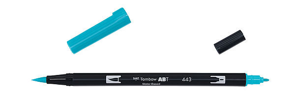 ABT Dual Brush Pen 443 turquoise