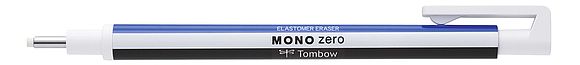 Stylo-gomme MONO zéro classique pointe ronde blanc/bleu/noir