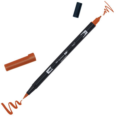 Tombow ABT Dual Brush Pen 947 burnt sienna