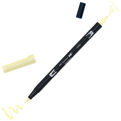 Tombow ABT Dual Brush Pen 090 lemon cream